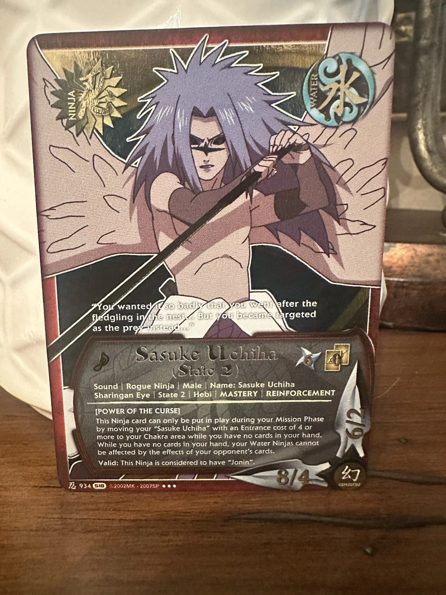 NARUTO トレーディングカード サスケ No.100 25+ Naruto Sasuke In Individual Collectible Card Game Cards for