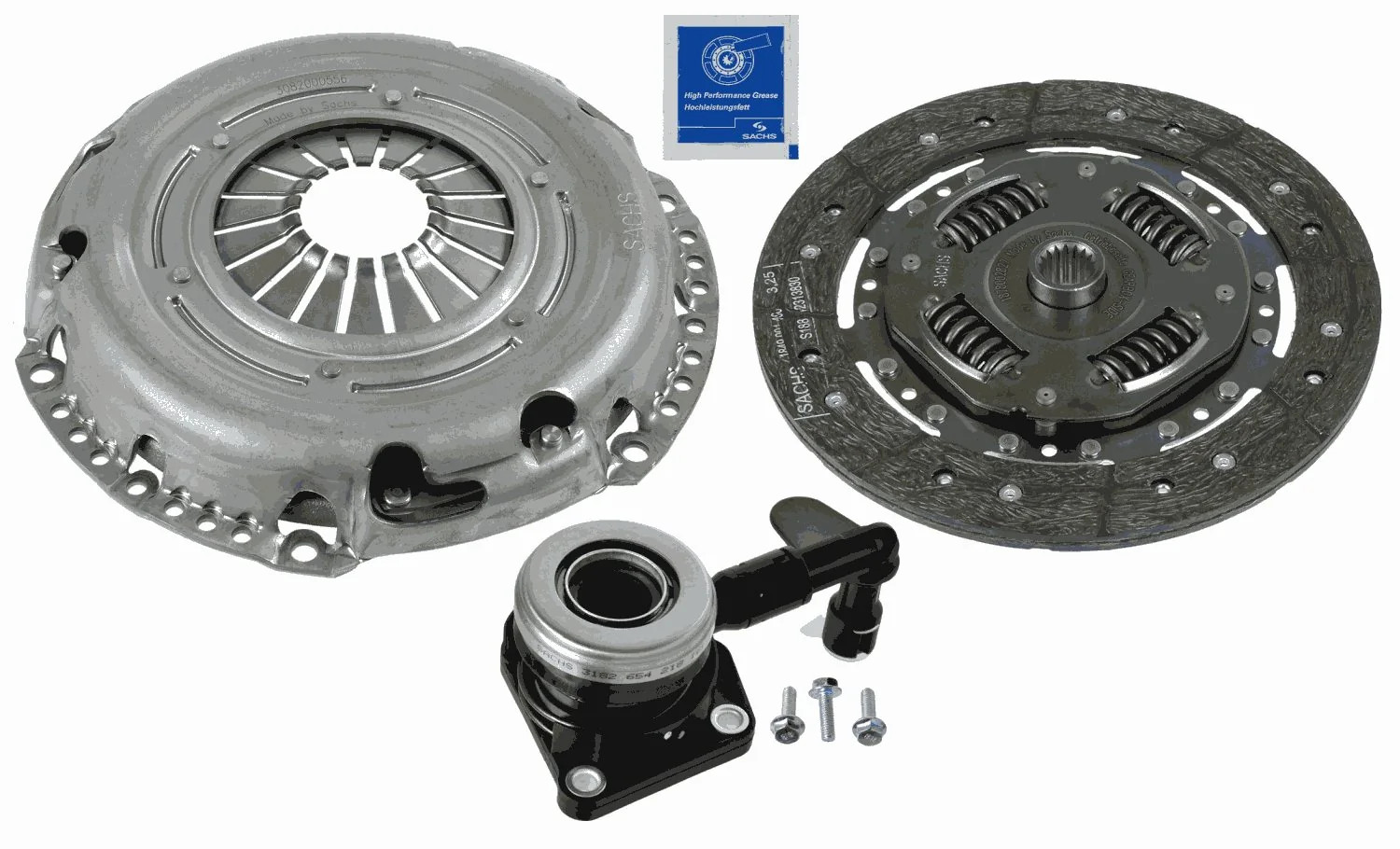 Kit d'embrayage Sachs pour résoudre les bruits de boîte de vitesses des monospaces