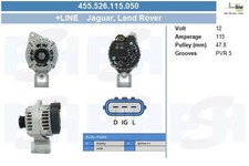 Alternateur Rover 115