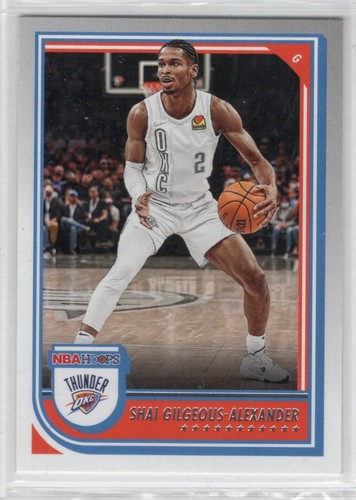 🔥 2022-23 PANINI HOOPS SHAI GILGEOUS-ALEXANDER  #201🔥FREE POSTAGE