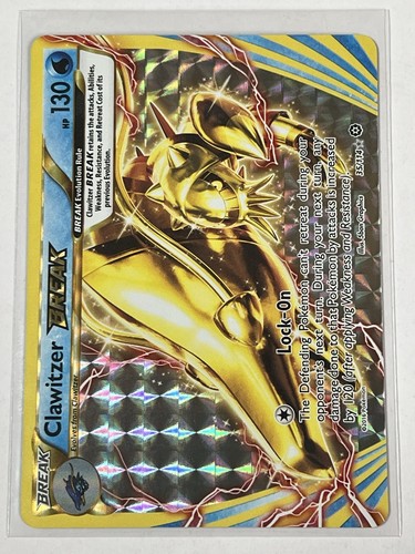 Clawitzer BREAK 35/114 XY Steam Siege Ultra Rare Holo Pokémon