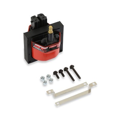 5526 Street Fire Igntiion Coil Dual Connector, Red, GM HEI distributors