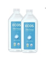 Ecos Hypoallergenic Hand Soap Clear, 2 pack, 32 fl oz