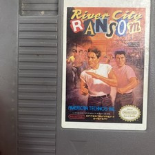 River City Ransom Nintendo NES Video Game Authentic Cartridge Only Read