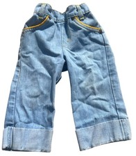 Vintage RARE Toddler Levi's Jeans with Rainbow Star Back Pocket
