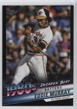 2020 Topps Decades Best Batters Black 195/299 Eddie Murray #DB-46 HOF e4j