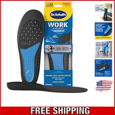 Women's Arch Support Insoles with Massaging Gel - Foot Fatigue Relief 6-10