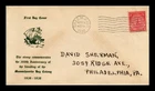 DR JIM STAMPS US COVER MASSACHUSETTS BAY COLONY FIRST DAY ISSUE SCOTT 682