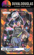 2024 Panini Prizm WNBA #28 Arike Ogunbowale Ice Orange Prizms