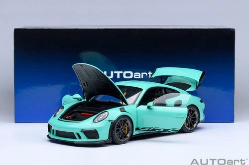 Autoart Porsche 911 (991.2) GT3 RS (Mint Green) 1/18 Scale New Release!
