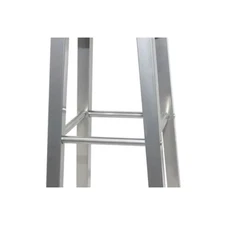 Bar Stool Bar Seat Counter Height Island Stool Metal with MDF Seat vidaXL