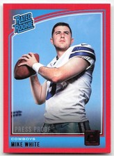2018 Donruss #335 Mike White Press Proof Red