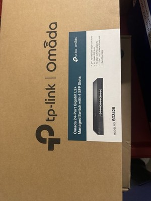 TP-Link TL-SG3428 JetStream 24-Port Gigabit L2+ Managed Switch with 4 SFP Slots