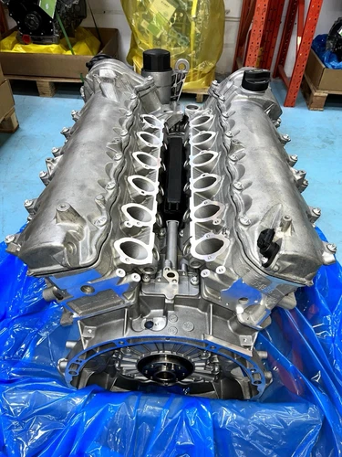 Rebuilt 07-13 Mercedes W221 S65 AMG V12 6.0L M275 Complete Engine Motor Block - Picture 2 of 6