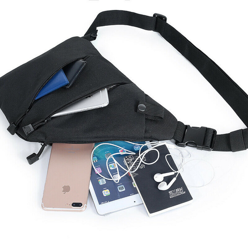 Men's Cross Body Handbag Chest Bag Shoulder Sling Bag Pack Sport Travel Backpack - Picture 10 of 12