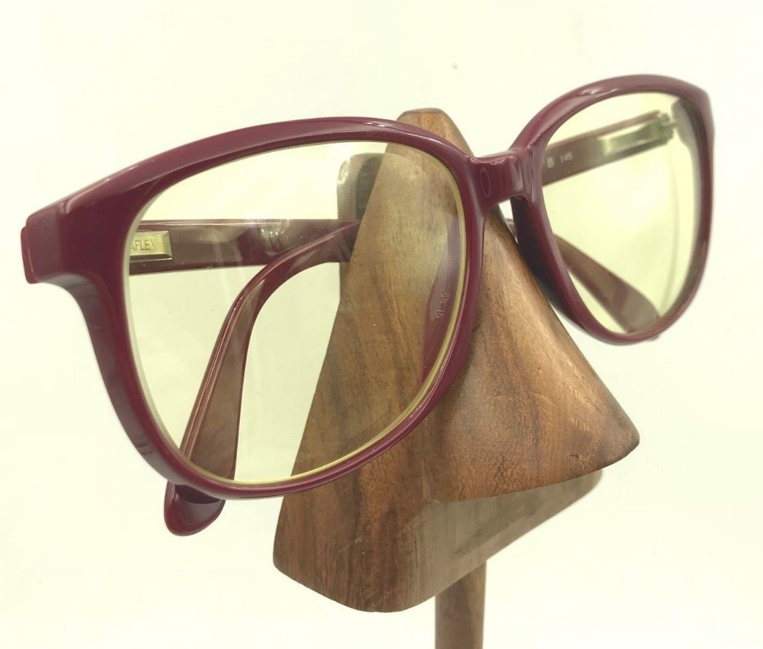 Vintage Rodenstock Exclustu 356 Burgundy Square Sunglasses FRAMES