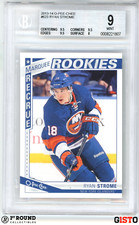 Ryan Strome RC BGS 9: 2013-14 O-Pee-Chee Rookie Card Gisto #623. rookie card picture