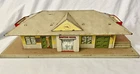 Marx Tin Litho Glendale Railroad Train Station Depot Metal, 0 Gauge, 1940's 4418