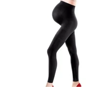 Assets by Sara Blakely Women Marvelous Mama Lucky Leggings Brown Size 2