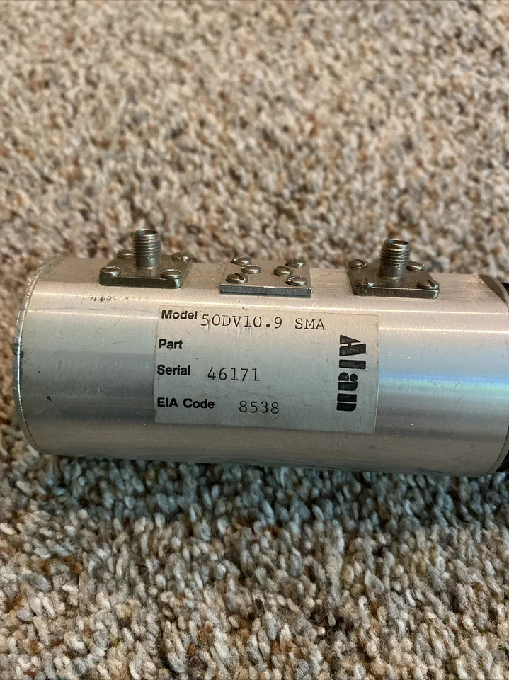 Atenuador de señal de RF Alan 50DV10.9 SMA Foto 2 de 4