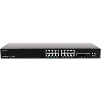 Grandstream GWN7812P 16-Port Gigabit Layer 3 Managed PoE Switch