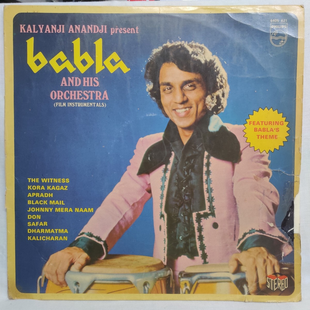Babla And His Orchestra LP Vinyl Record Film Instrumental