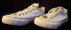 WHITE LOW CUT SNEAKERS BOYS YOUTH SIZE 7 US 40 EUR MADE BY JACK BAGGIO — photo 1