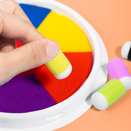 1-40pcs Finger Sponge Daubers for Face Paint Painting Chalk Ink Card Making Draw - Picture 24 of 30