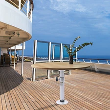 Adjustable Pedestal Table Base Table Leg Table Pedestal Stand Fit RV Boat Marine