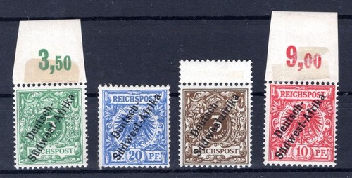 Dswa 1-4 Unstamped MNH Set (BA0893