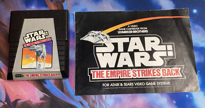Star Wars: The Empire Strikes Back (Parker Bros. Version) (Atari 2600) & Manual