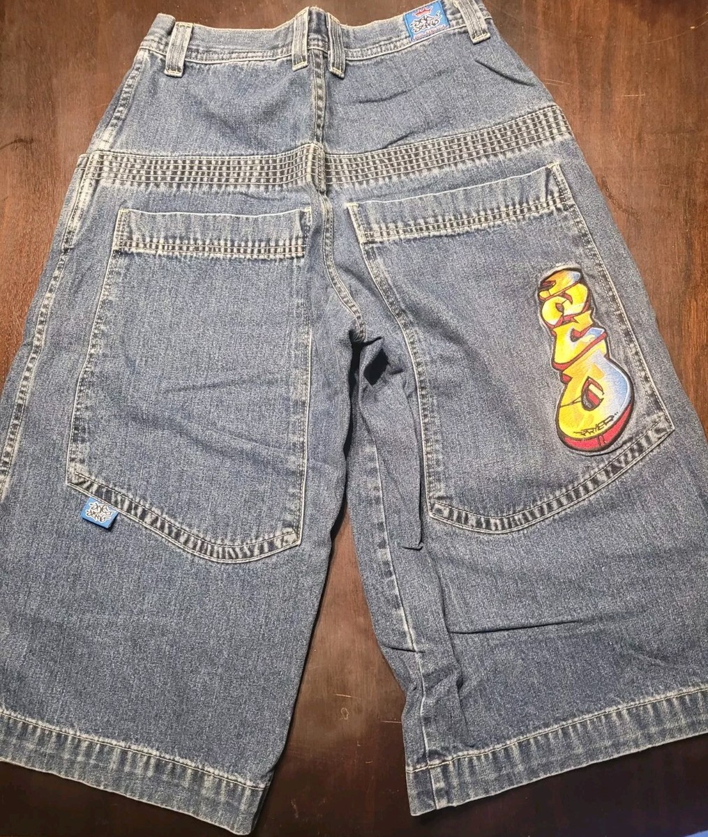 JNCO Jeans Denim Shorts Size 30 Rare Vintage | eBay