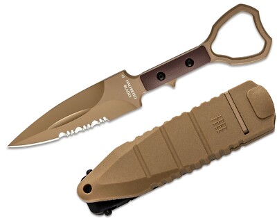 Halfbreed Blades Compact Fixed Knife 4.01'' K110 Tool Steel Blade G10 Handle
