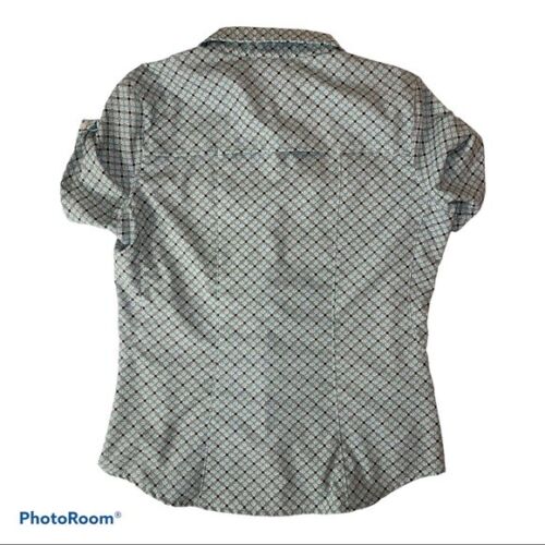REI Women's Fishing Green Grey Button Up Shirt S - Picture 2 of 11