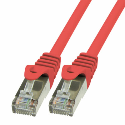 7,5m CAT5 Kabel Patchkabel Netzwerkkabel SFTP rot LAN DSL Kabel RJ45 CAT.5e