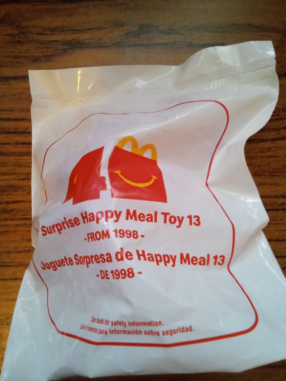 McDonald's Surprise Happy Meal Toy #13 From 1998