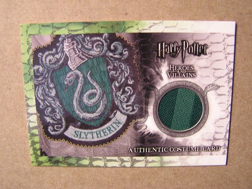 Harry Potter-Slytherin Students-Screen Used-Relic-Film-Movie-Cinema-Costume Card