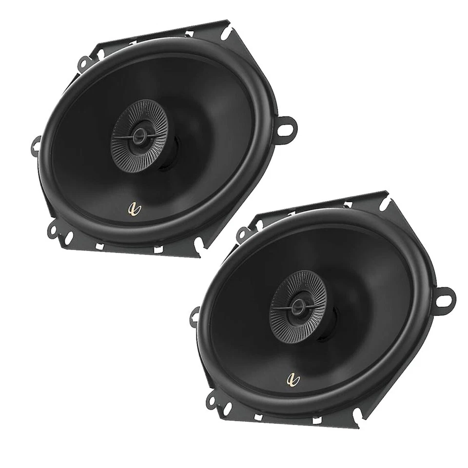 Infinity 6x8" (5x7) Front & Rear Door Speakers Kit for 1999-2014 Ford F-150, 250 Foto 3 de 4