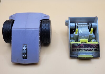 2 Battlebots Robot Toys - 1 McDonald's Toy - 1 Road Champs Toy (Missing Top)