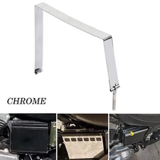 Chrome Battery Cover Hold Down Strap For Harley Low Rider Sportster 883 XLH883