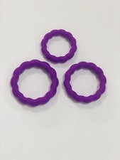 3 in 1 Anneau de pénis pour hommes anneau pénien testicule Retarde L'Ejaculation