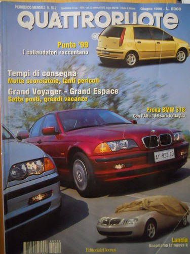 Vierrad 512 1998 Test Challenge BMW 318 mit Alfa 156 Sar�� Battagl [Q48]