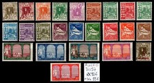 ALGÉRIE : Série n°34 à 57, Neufs * = Cote 55 € / Lot Timbres COLONIES