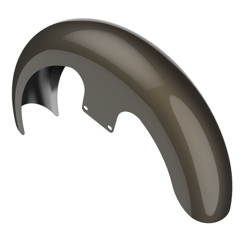 Bronze Armor 21" Reveal Wrapper Hugger Front Fender Fits 2009+ Harley Touring - Foto 2 di 9