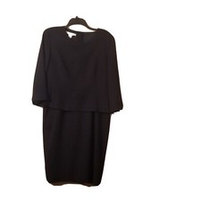  Kenneth Nolan  Black Dress Embellished  top