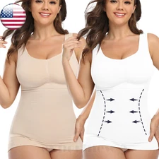 Women's Body Shaper Underwear Bra Vest Cami Shapewear Tank Top Slimming Corset