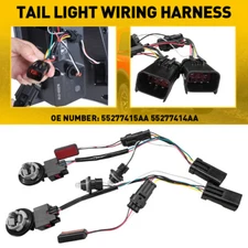 Rear Tail Light Wiring Harness for RAM 1500 2013-2022 2500 3500 OE 55277415AA