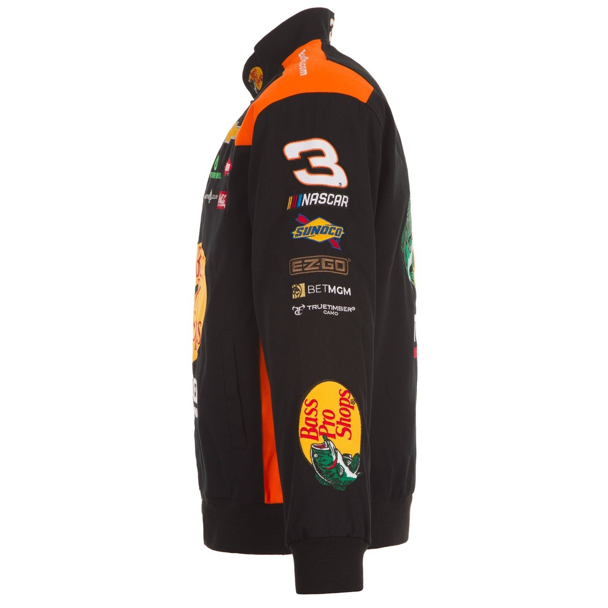Nascar Austin Dillon Bass Pro Shops Cotton Twill Full-Snap Jacket 