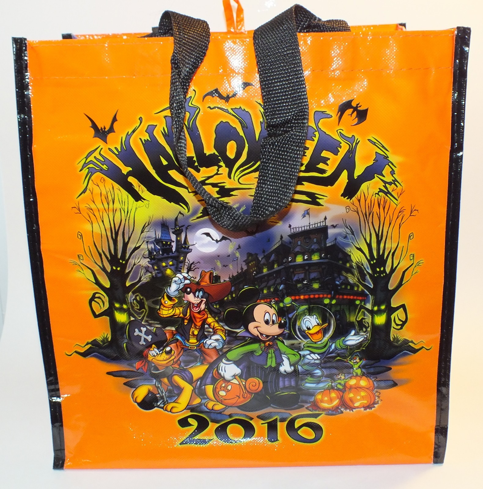 Walt Disney World Halloween 16 Trick Or Treat Tote Bag Mnsshp Mickey Mouse Ebay