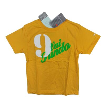 Nike Organic Content Jungen Garcons Größe Small Alter 10 Jahre Logo T-Shirt Oberteil neu mit Etikett Ds